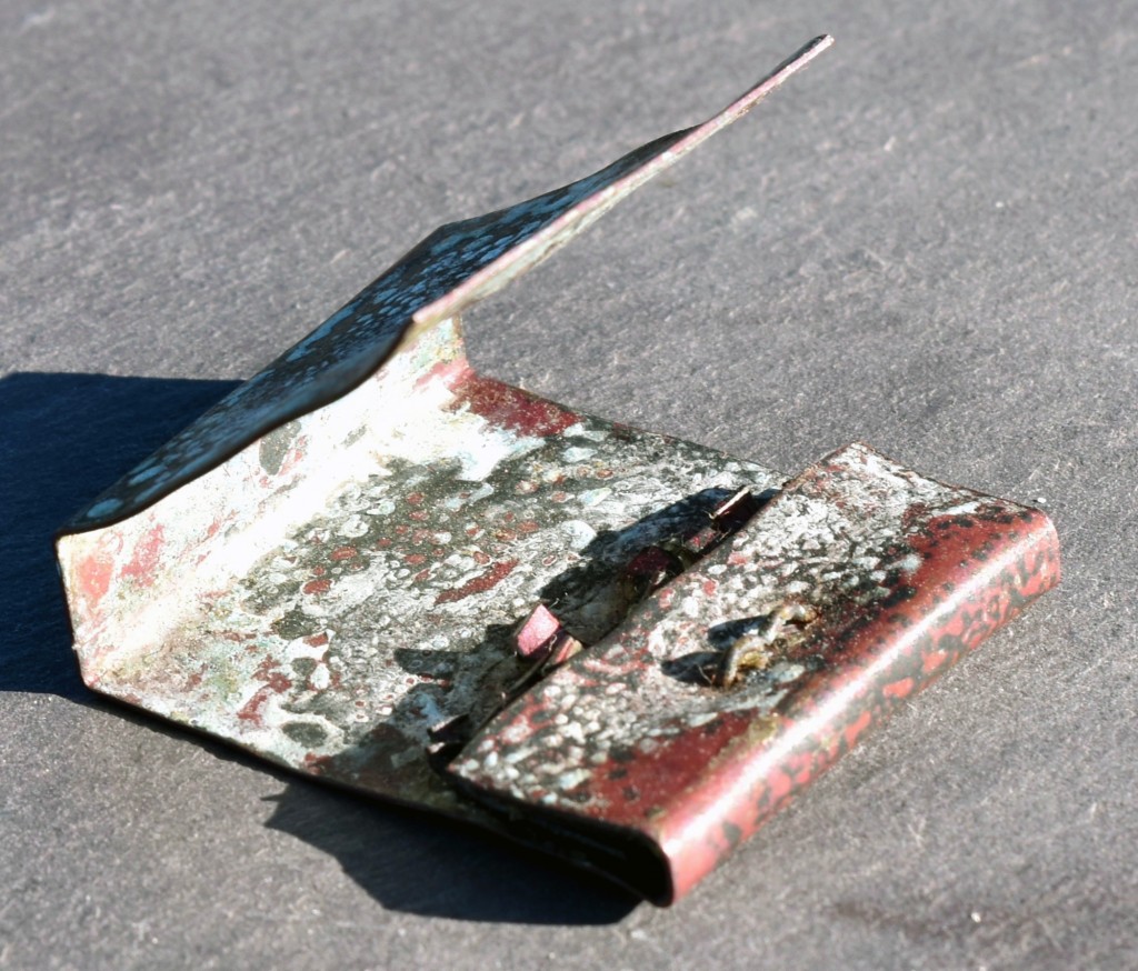 mottled metal matchbook risden mcelroy
